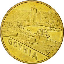 Coin, Poland, 2 Zlote, 2011, Warsaw, MS(60-62), Brass, KM:783