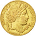 Coin, France, Cérès, 20 Francs, 1851, Paris, AU(50-53), Gold, KM:762