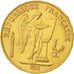 Moneta, Francia, Génie, 20 Francs, 1874, Paris, BB, Oro, KM:825, Gadoury:1063
