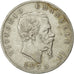Coin, Italy, Vittorio Emanuele II, 5 Lire, 1875, Milan, VF(30-35), Silver,KM 8.3