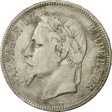 Monnaie, France, Napoleon III, Napoléon III, 5 Francs, 1869, Paris, TB+