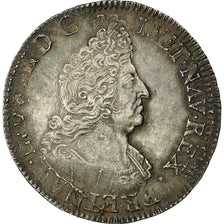 Monnaie, France, Louis XIV, Ecu, TTB, Argent, Gadoury:224