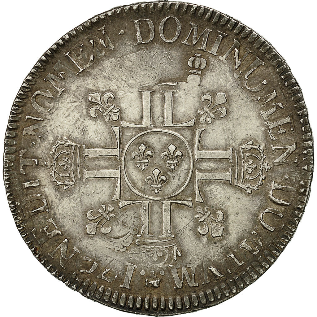 Monnaie, France, Louis XIV, Ecu, TTB, Argent, Gadoury:224