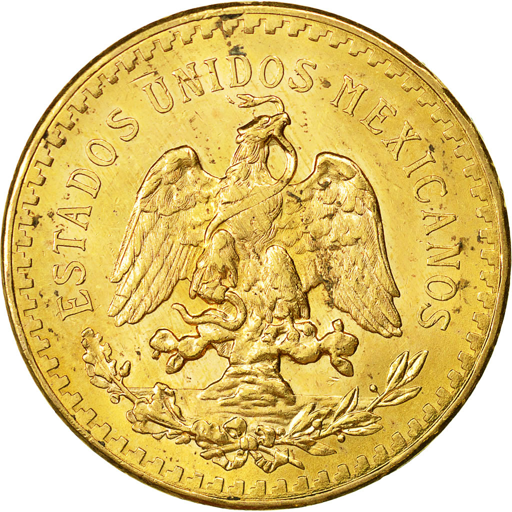 Munten, Mexico, 50 Pesos, 1946, Mexico City, PR+, Goud, KM:481
