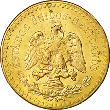 Coin, Mexico, 50 Pesos, 1946, Mexico City, MS(60-62), Gold, KM:481