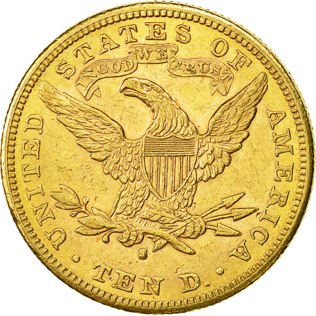 Moneta, Stati Uniti, Coronet Head, $10, Eagle, 1882, U.S. Mint, San Francisco