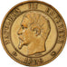 Coin, France, Napoleon III, Napoléon III, 10 Centimes, 1856, Lille, AU(50-53)