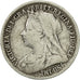 Coin, Great Britain, Victoria, 3 Pence, 1899, EF(40-45), Silver, KM:777