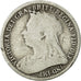Coin, Great Britain, Victoria, 3 Pence, 1894, VF(20-25), Silver, KM:777