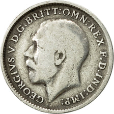 Coin, Great Britain, George V, 3 Pence, 1912, VF(20-25), Silver, KM:813