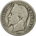 Monnaie, France, Napoleon III, Napoléon III, 2 Francs, 1869, Strasbourg, B+