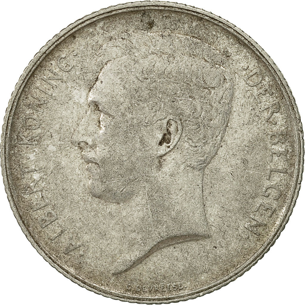 Coin, Belgium, Franc, 1911, VF(20-25), Silver, KM:73.1