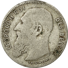 Coin, Belgium, 50 Centimes, 1907, F(12-15), Silver, KM:60.2