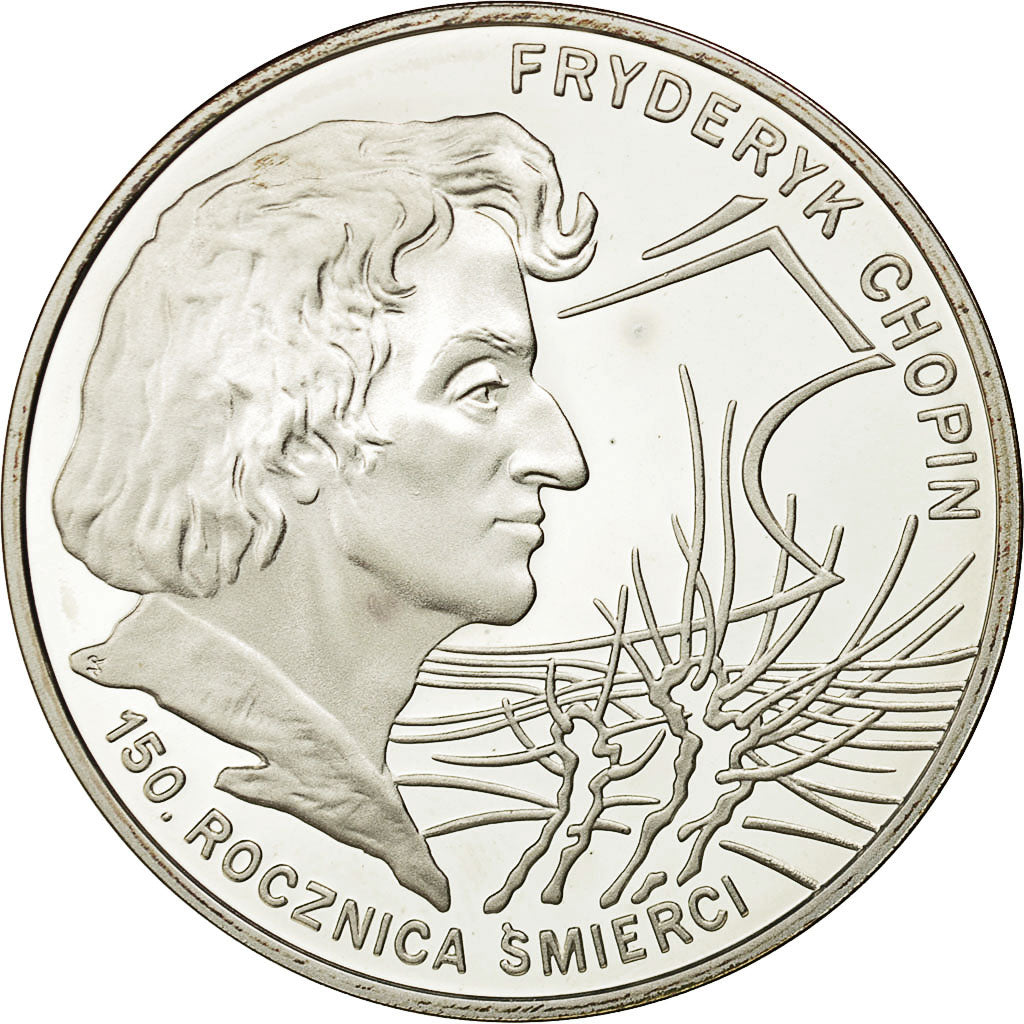 Coin, Poland, 10 Zlotych, 1999, Warsaw, MS(65-70), Silver, KM:366