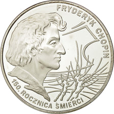 Coin, Poland, 10 Zlotych, 1999, Warsaw, MS(65-70), Silver, KM:366