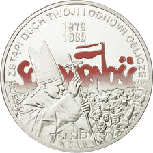 Coin, Poland, 10 Zlotych, 2009, Warsaw, MS(65-70), Silver, KM:681