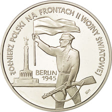Coin, Poland, 10 Zlotych, 1995, Warsaw, MS(65-70), Silver, KM:287