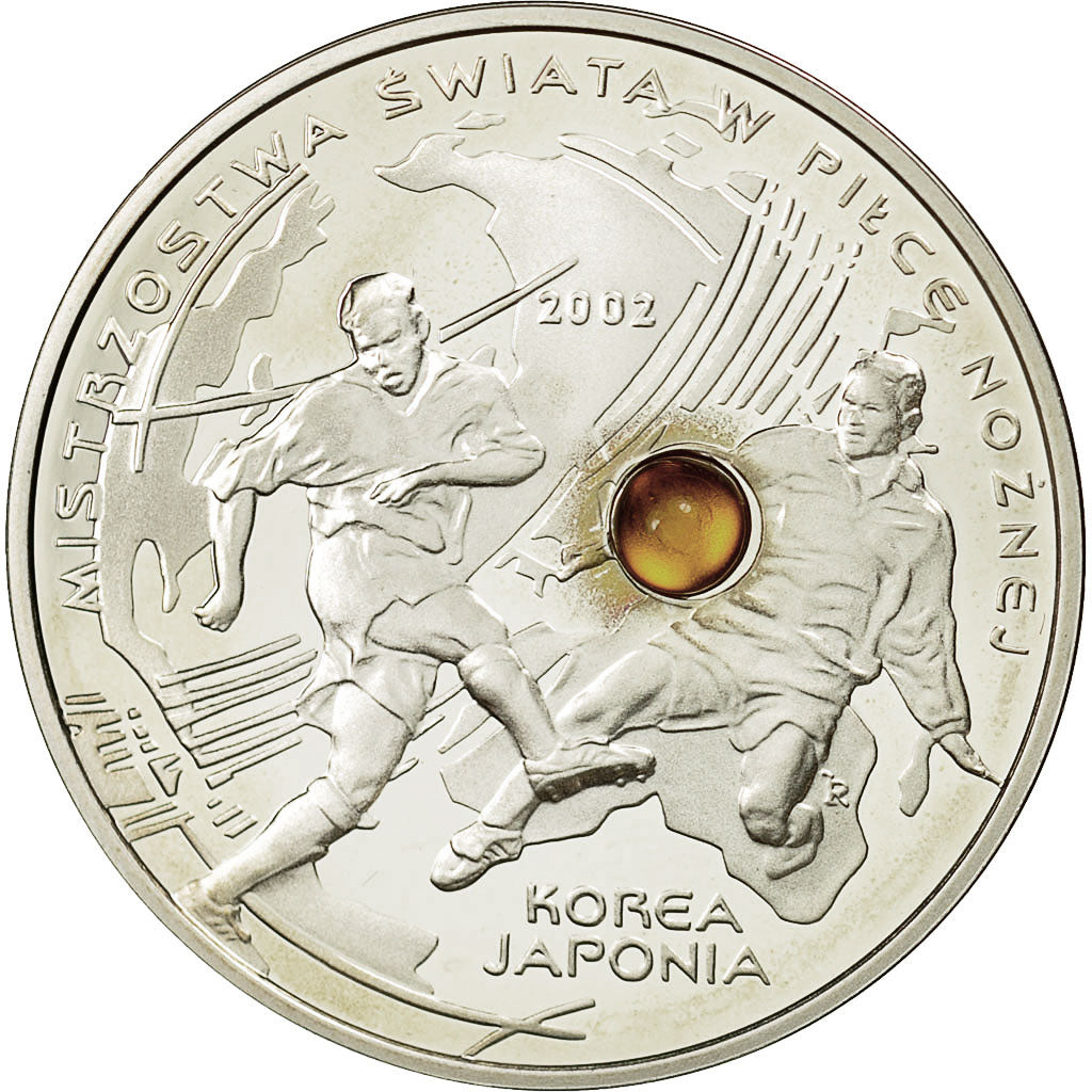 Moneta, Polska, 10 Zlotych, 2002, Warsaw, MS(65-70), Srebro, KM:435