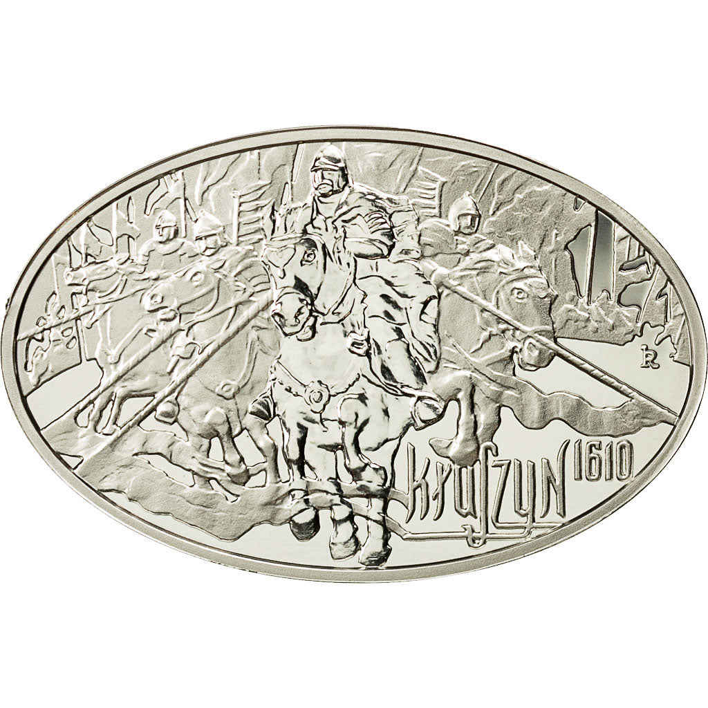 Coin, Poland, 10 Zlotych, 2010, Warsaw, MS(65-70), Silver, KM:733