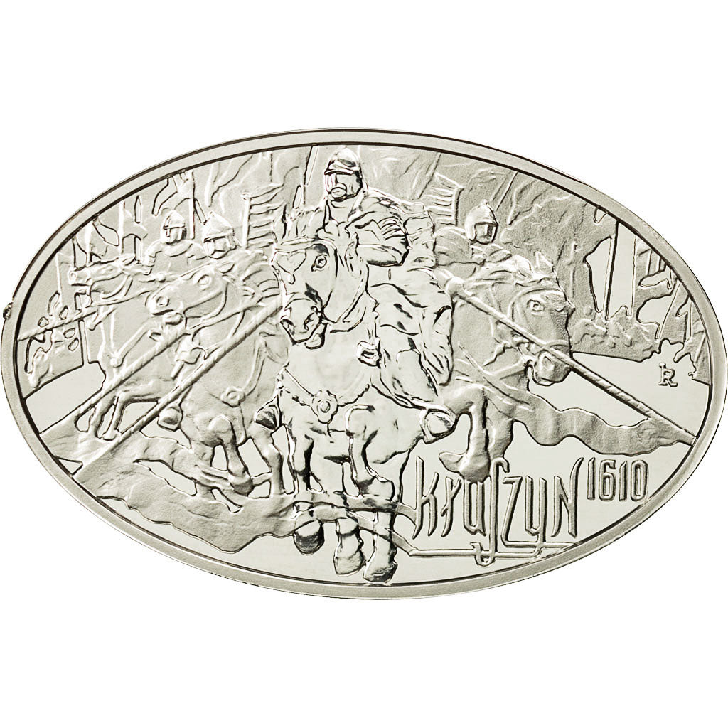 Coin, Poland, 10 Zlotych, 2010, Warsaw, MS(65-70), Silver, KM:733