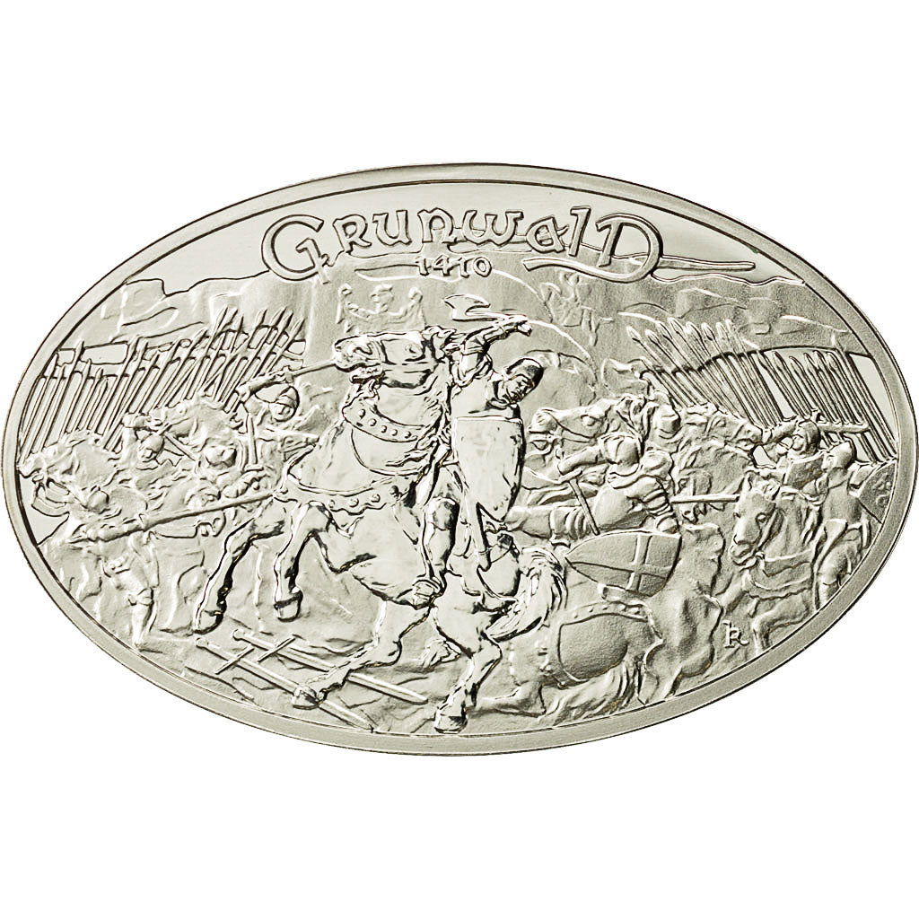 Coin, Poland, 10 Zlotych, 2010, Warsaw, MS(65-70), Silver, KM:750