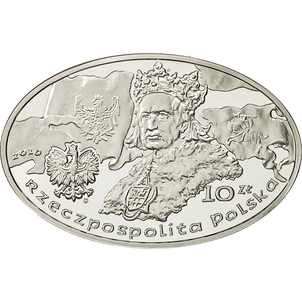 Monnaie, Pologne, 10 Zlotych, 2010, Warsaw, FDC, Argent, KM:750