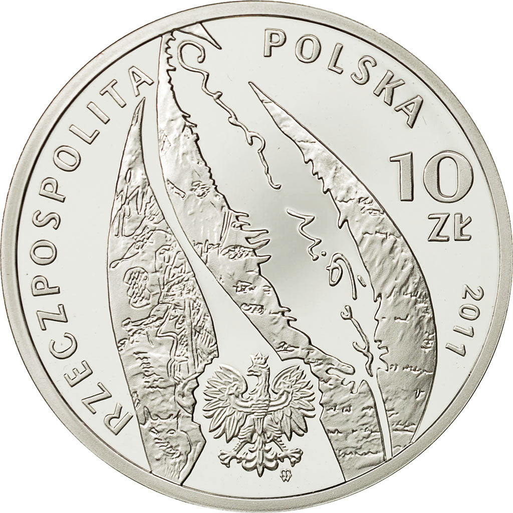 Coin, Poland, 10 Zlotych, 2011, Warsaw, MS(65-70), Silver, KM:786