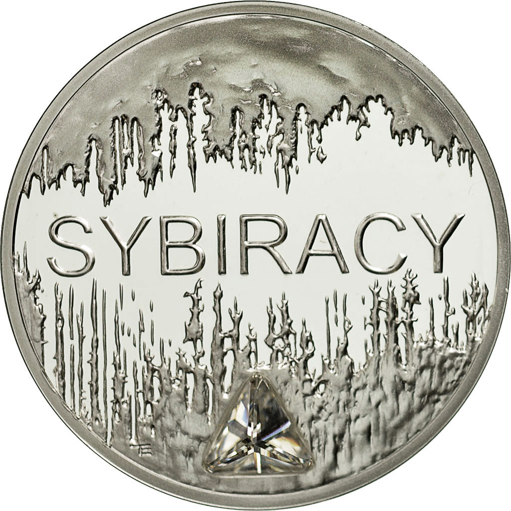 Moneda, Polonia, 10 Zlotych, 2008, Warsaw, FDC, Plata, KM:639