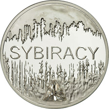 Coin, Poland, 10 Zlotych, 2008, Warsaw, MS(65-70), Silver, KM:639