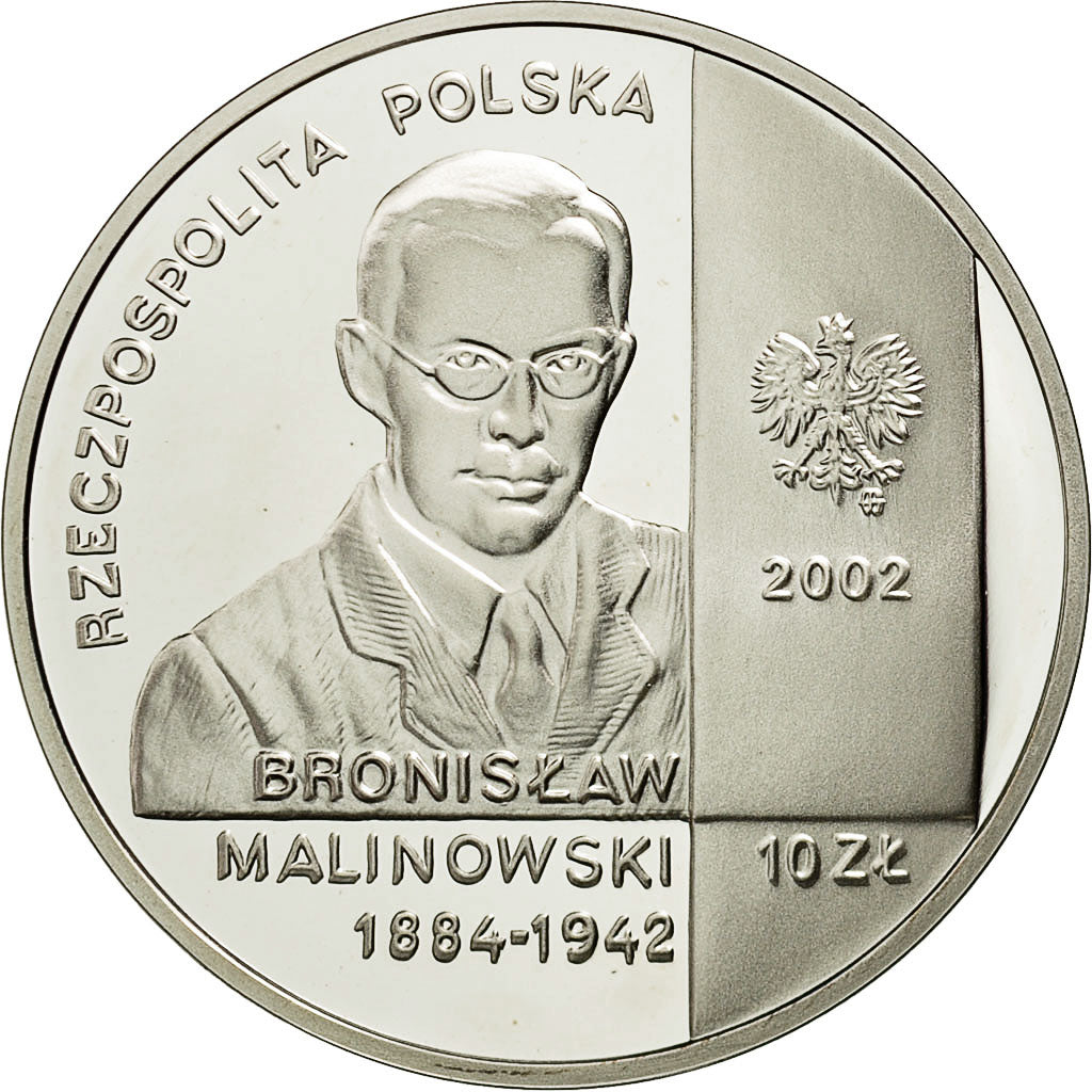 Coin, Poland, 10 Zlotych, 2002, Warsaw, MS(65-70), Silver, KM:432