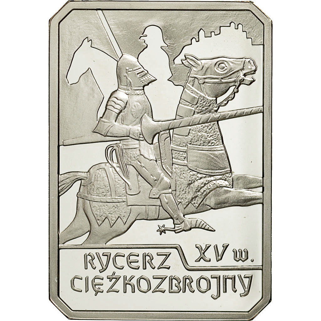 Coin, Poland, 10 Zlotych, 2007, Warsaw, MS(65-70), Silver, KM:602