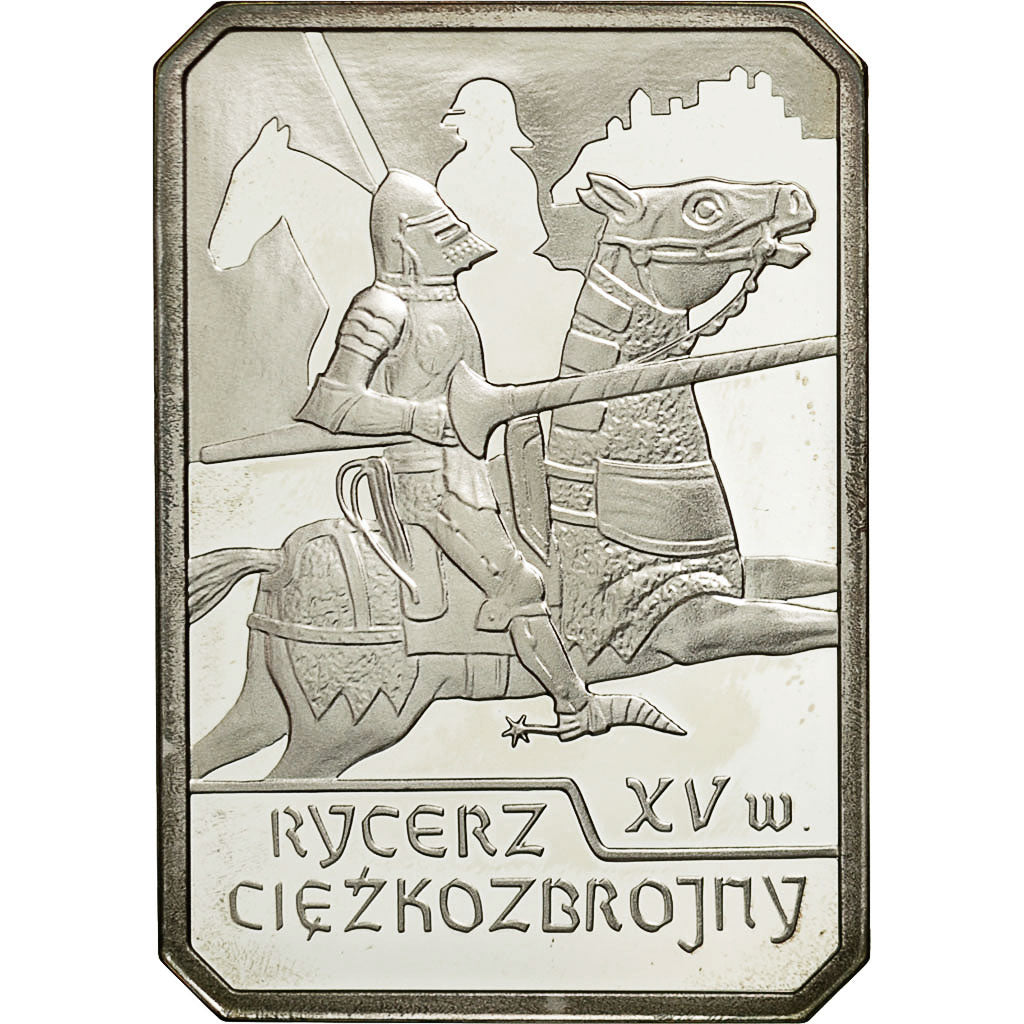 Coin, Poland, 10 Zlotych, 2007, Warsaw, MS(65-70), Silver, KM:602