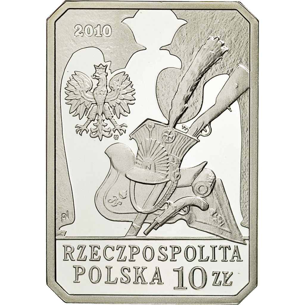Munten, Polen, 10 Zlotych, 2010, Warsaw, FDC, Zilver, KM:719