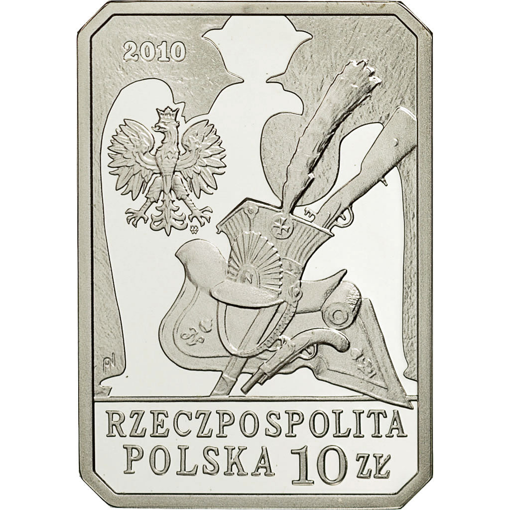 Munten, Polen, 10 Zlotych, 2010, Warsaw, FDC, Zilver, KM:719