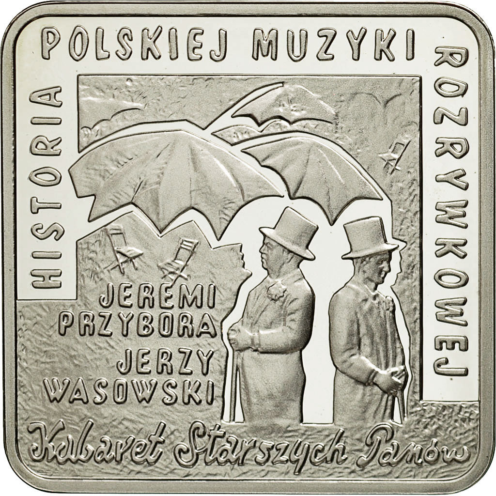 Coin, Poland, 10 Zlotych, 2011, Warsaw, MS(65-70), Silver, KM:802