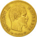 Münze, Frankreich, Napoleon III,10 Francs, 1856, Paris, S+, Gold, KM 784.3