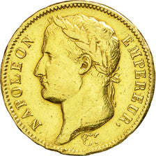 Monnaie, France, Napoléon I, 40 Francs, 1811, Bordeaux, TB+, Or, KM:696.3