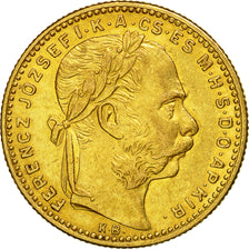 Münze, Ungarn, Franz Joseph I, 8 Forint 20 Francs, 1888, Kormoczbanya, SS+