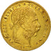 Moneda, Hungría, Franz Joseph I, 8 Forint 20 Francs, 1889, Kormoczbanya, MBC+