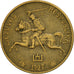 Coin, Lithuania, 50 Centu, 1925, King's Norton, EF(40-45), Aluminum-Bronze,KM 75