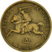 Moneda, Lituania, 5 Centai, 1925, King's Norton, MBC, Aluminio - bronce, KM:72
