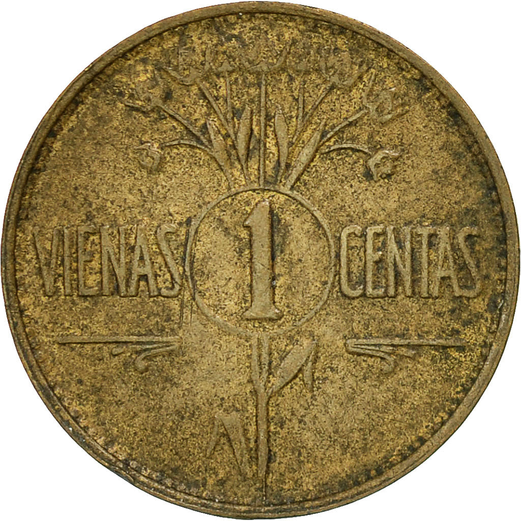 Coin, Lithuania, Centas, 1925, King's Norton, EF(40-45), Aluminum-Bronze, KM:71
