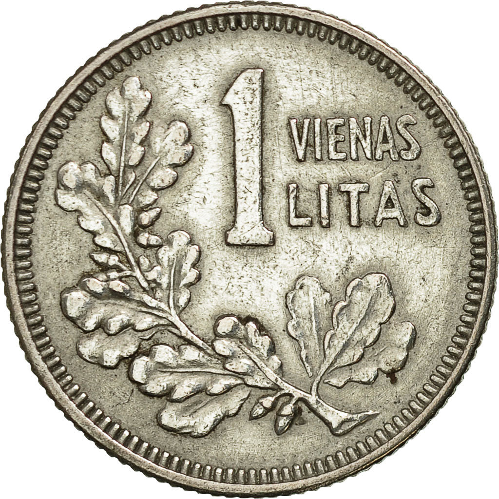 Coin, Lithuania, Litas, 1925, King's Norton, EF(40-45), Silver, KM:76