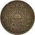 Monnaie, Latvia, 2 Santimi, 1922, TTB, Bronze, KM:2