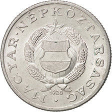 HUNGARY, Forint, 1980, Budapest, KM #575, MS(63), Aluminum, 22.8, 1.50