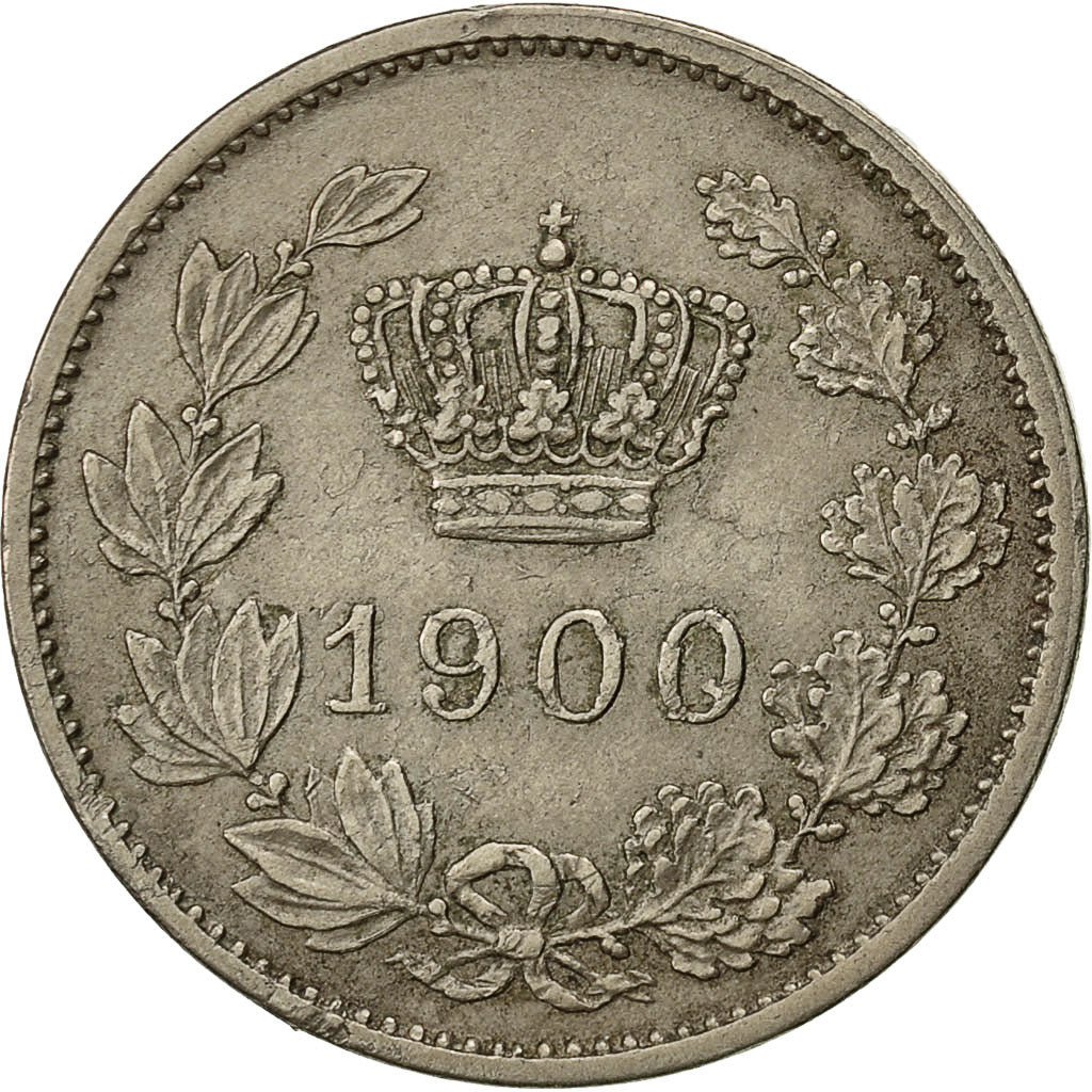 Coin, Romania, Carol I, 20 Bani, 1900, EF(40-45), Copper-nickel, KM:30