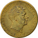 Moneda, Rumanía, Mihai I, 10000 Lei, 1947, MBC, Latón, KM:76