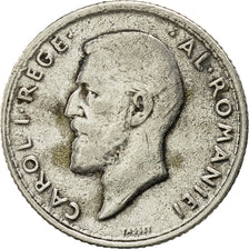 Coin, Romania, Carol I, 50 Bani, 1910, VF(30-35), Silver, KM:41