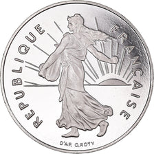 Coin, France, Semeuse, Franc, 2001, Paris, Proof / BE, MS(65-70), Nickel