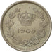 Coin, Romania, Carol I, 5 Bani, 1900, AU(55-58), Copper-nickel, KM:28